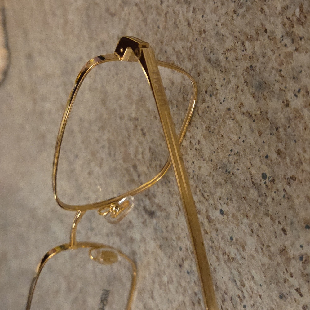 Versace Gold Frame Eyewear - Picture 2 of 4